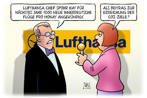 Lufthansa und CO2