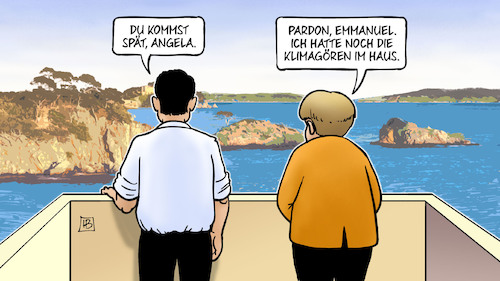 Macron-Merkel-FFF