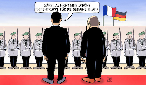 Macron-Scholz-Bodentruppen