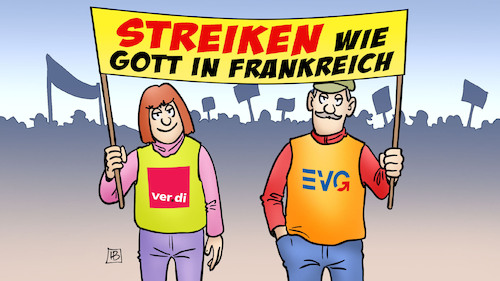 Mega-Warnstreik