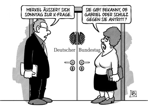 Merkel und K-Frage