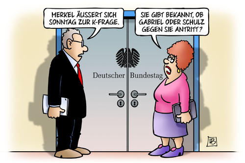 Merkel und K-Frage