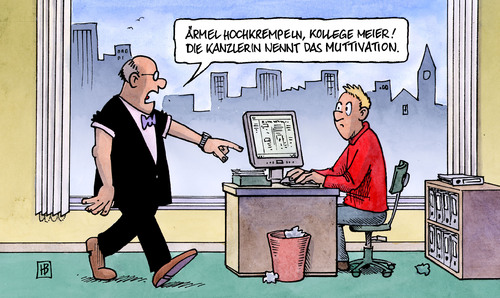 Motivation Von Harm Bengen Politik Cartoon Toonpool