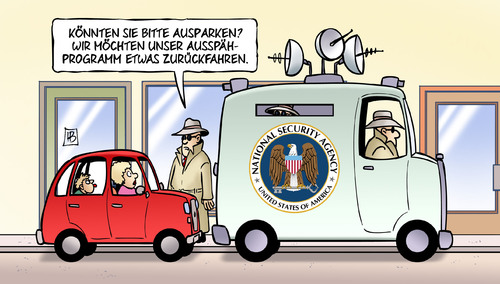 NSA will zurückfahren