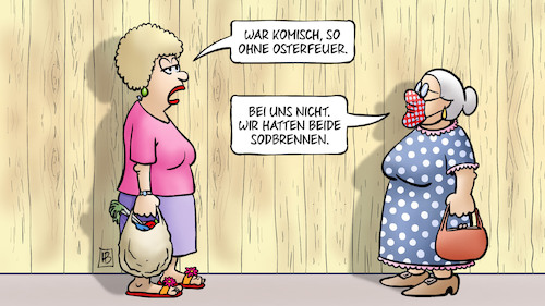 Cartoon: Osterfeuer (medium) by Harm Bengen tagged osterfeuer,sodbrennen,susemil,ostern,zaun,corona,coronavirus,ansteckung,pandemie,epidemie,krankheit,schaden,harm,bengen,cartoon,karikatur,osterfeuer,sodbrennen,susemil,ostern,zaun,corona,coronavirus,ansteckung,pandemie,epidemie,krankheit,schaden,harm,bengen,cartoon,karikatur