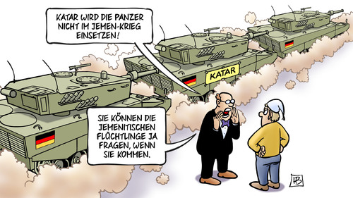 Panzer nach Katar