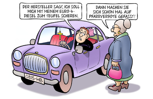 Cartoon: Pfarrverbote (medium) by Harm Bengen tagged teufel,pfarrer,pfarrverbote,fahrverbote,verbraucher,dieselgipfel,diesel,abgasskandal,automobilindustrie,abgaswerte,no2,nox,harm,bengen,cartoon,karikatur,teufel,pfarrer,pfarrverbote,fahrverbote,verbraucher,dieselgipfel,diesel,abgasskandal,automobilindustrie,abgaswerte,no2,nox,harm,bengen,cartoon,karikatur