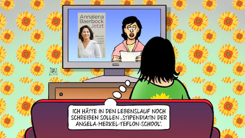 Cartoon: Plagiatsvorwurf (medium) by Harm Bengen tagged plagiatsvorwurf,buch,jetzt,baerbock,grüne,wahlkampf,schmutzkampagne,angriffe,lebenslauf,stipendiatin,merkel,teflon,tv,sofa,harm,bengen,cartoon,karikatur,plagiatsvorwurf,buch,jetzt,baerbock,grüne,wahlkampf,schmutzkampagne,angriffe,lebenslauf,stipendiatin,merkel,teflon,tv,sofa,harm,bengen,cartoon,karikatur