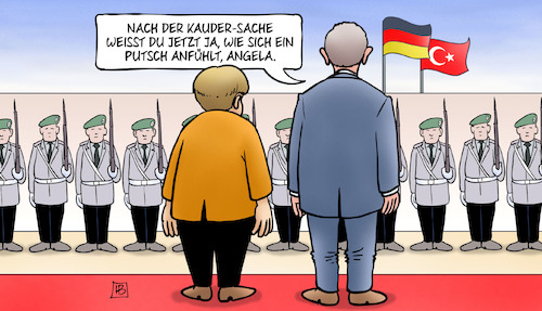 Cartoon: Putscherfahrungen (medium) by Harm Bengen tagged putscherfahrungen,erdogan,türkei,staatsbesuch,soldaten,brinkhaus,merkel,kauder,kanzlerin,cdu,csu,fraktion,abwahl,harm,bengen,cartoon,karikatur,putscherfahrungen,erdogan,türkei,staatsbesuch,soldaten,brinkhaus,merkel,kauder,kanzlerin,cdu,csu,fraktion,abwahl,harm,bengen,cartoon,karikatur