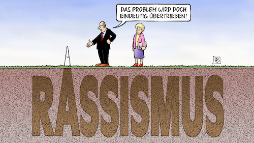 Cartoon: Rassismus-Spitze (medium) by Harm Bengen tagged problem,untergrund,spitze,rassismus,deutsche,polizei,kritik,george,floyd,usa,tod,polizeigewalt,black,lives,matter,demonstrationen,harm,bengen,cartoon,karikatur,problem,untergrund,spitze,rassismus,deutsche,polizei,kritik,george,floyd,usa,tod,polizeigewalt,black,lives,matter,demonstrationen,harm,bengen,cartoon,karikatur