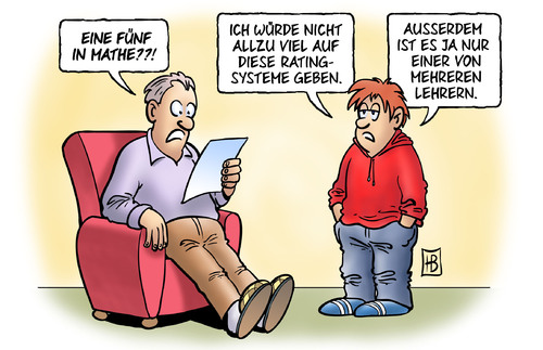 Cartoon: Rating (medium) by Harm Bengen tagged ratingagenturen,europa,rettungsschirm,efsf,herabstufung,downrating,euro,eurorettung,euroschuldenkrise,krise,schule,klassenarbeit,test,mathematik,vater,sohn,kind,ratingagenturen,efsf,rettungsschirm,europa,herabstufung,downrating,eurorettung,euroschuldenkrise,krise,euro,mathematik