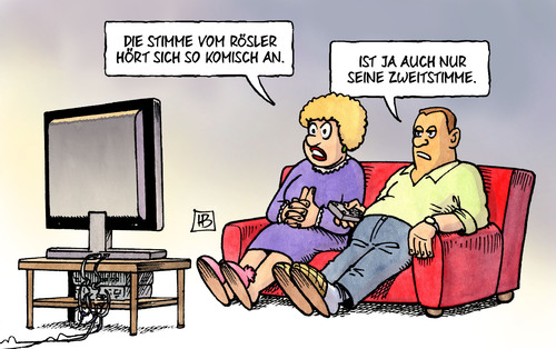 Cartoon: Röslers Zweitstimme (medium) by Harm Bengen tagged rösler,brüderle,machtkampf,zweitstimmen,aufgeblasen,luftballon,niedersachsenwahl,niedersachsen,wahl,landtagswahl,fdp,harm,bengen,cartoon,karikatur,rösler,brüderle,machtkampf,zweitstimmen,aufgeblasen,luftballon,niedersachsenwahl,niedersachsen,wahl,landtagswahl,fdp,harm,bengen,cartoon,karikatur