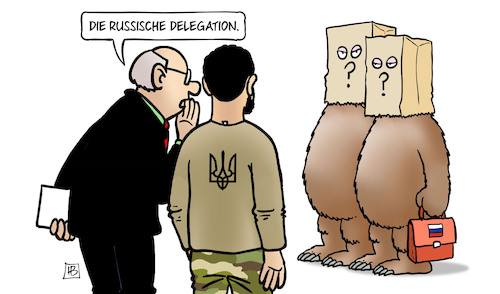 Russische Delegation Russische Delegation