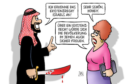 Saudis und Existenzrecht