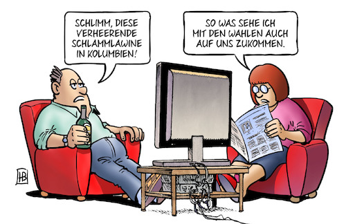 Schlammlawine