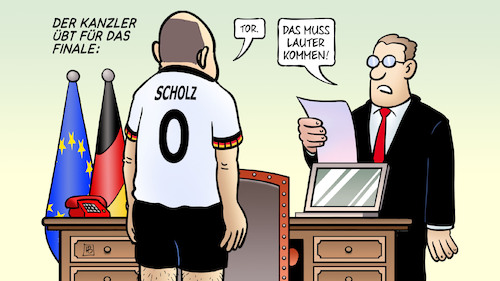 Scholz zu EM-Finale