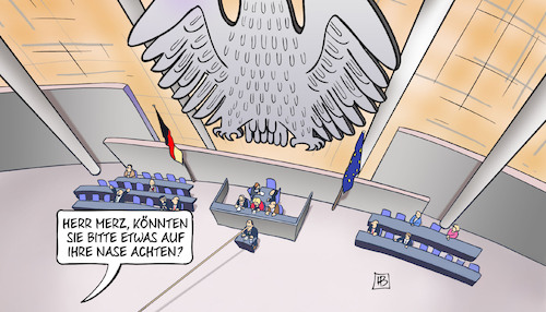 Cartoon: Schuldenpaket erste Lesung (medium) by Harm Bengen tagged merz,nase,lügen,wahlversprechen,gebrochen,pinocchio,versprechen,schuldenpaket,sondervermögen,bundestag,schuldenbremse,harm,bengen,cartoon,karikatur,merz,nase,lügen,wahlversprechen,gebrochen,pinocchio,versprechen,schuldenpaket,sondervermögen,bundestag,schuldenbremse,harm,bengen,cartoon,karikatur