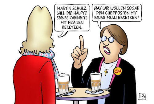 Schulz und Frauen