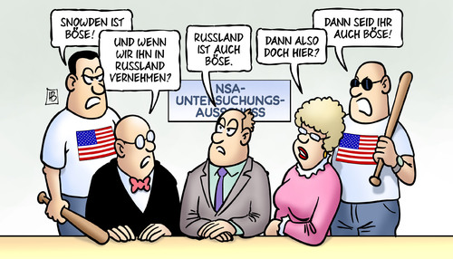 Cartoon: Snowden-Vernehmung (medium) by Harm Bengen tagged snowden,russland,vernehmen,zeuge,nsa,untersuchungsausschuss,bundestag,deutschland,usa,parlament,geheimdienst,drohung,harm,bengen,cartoon,karikatur,snowden,russland,vernehmen,zeuge,nsa,untersuchungsausschuss,bundestag,deutschland,usa,parlament,geheimdienst,drohung,harm,bengen,cartoon,karikatur