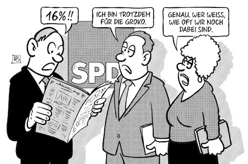 SPD 16 Prozent