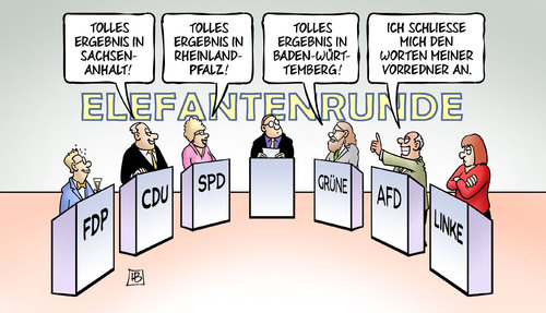 Cartoon: Tolles Ergebnis (medium) by Harm Bengen tagged tolles,ergebnis,spd,gruene,cdu,fdp,linke,sachsen,anhalt,rheinland,pfalz,baden,württemberg,landtagswahlen,afd,partei,rechtsradikal,rechtsextrem,handy,zeitung,harm,bengen,cartoon,karikatur,tolles,ergebnis,spd,gruene,cdu,fdp,linke,sachsen,anhalt,rheinland,pfalz,baden,württemberg,landtagswahlen,afd,partei,rechtsradikal,rechtsextrem,handy,zeitung,harm,bengen,cartoon,karikatur