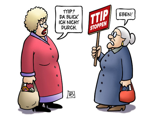 Cartoon: TTIP-Durchblick (medium) by Harm Bengen tagged ttip,durchblick,freihandelsabkommen,demonstration,susemil,harm,bengen,cartoon,karikatur,ttip,durchblick,freihandelsabkommen,demonstration,susemil,harm,bengen,cartoon,karikatur
