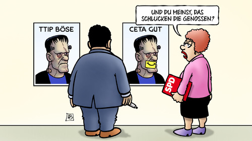 TTIP böse - CETA gut