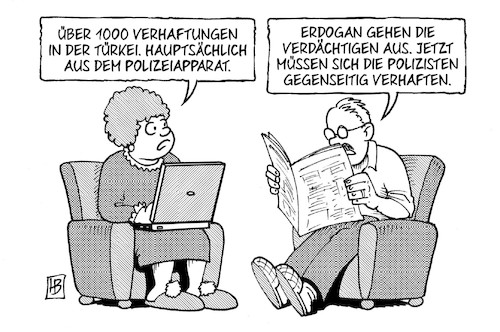 Türkische Polizisten