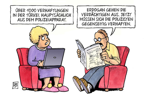 Türkische Polizisten