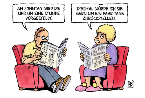 Cartoon: Uhr vorstellen (medium) by Harm Bengen tagged sommerzeit,uhr,vorstellen,sonntag,stunde,tage,germanwings,flugzeugabsturz,trauer,harm,bengen,cartoon,karikatur,sommerzeit,uhr,vorstellen,sonntag,stunde,tage,germanwings,flugzeugabsturz,trauer,harm,bengen,cartoon,karikatur