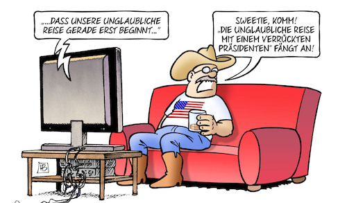 Cartoon: Unglaubliche Reise (medium) by Harm Bengen tagged unglaubliche,reise,verrückt,präsident,tv,movie,film,amerika,sofa,usa,trump,wahlergebnis,wahlsieg,biden,ausschreitungen,aufstand,besetzung,capitol,kapitol,washington,harm,bengen,cartoon,karikatur,unglaubliche,reise,verrückt,präsident,tv,movie,film,amerika,sofa,usa,trump,wahlergebnis,wahlsieg,biden,ausschreitungen,aufstand,besetzung,capitol,kapitol,washington,harm,bengen,cartoon,karikatur