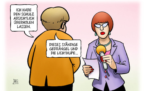 Cartoon: Union überholt (medium) by Harm Bengen tagged union,überholen,auto,schulz,spd,merkel,bundeskanzlerin,umfragen,bundestagswahl,cdu,gedrängel,lichthupe,interview,reporterin,harm,bengen,cartoon,karikatur,union,überholen,auto,schulz,spd,merkel,bundeskanzlerin,umfragen,bundestagswahl,cdu,gedrängel,lichthupe,interview,reporterin,harm,bengen,cartoon,karikatur