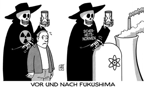 Vor und nach Fukushima