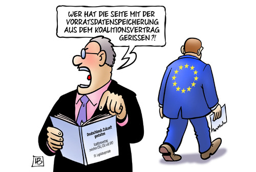 Vorratsdatenspeicherung und EU