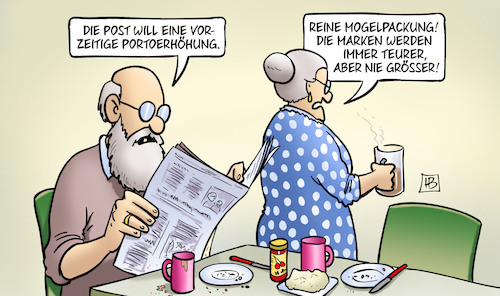 Cartoon: Vorzeitige Portoerhöhung (medium) by Harm Bengen tagged post,vorzeitige,portoerhöhung,mogelpackung,briefmarken,marken,susemil,harm,bengen,cartoon,karikatur,post,vorzeitige,portoerhöhung,mogelpackung,briefmarken,marken,susemil,harm,bengen,cartoon,karikatur