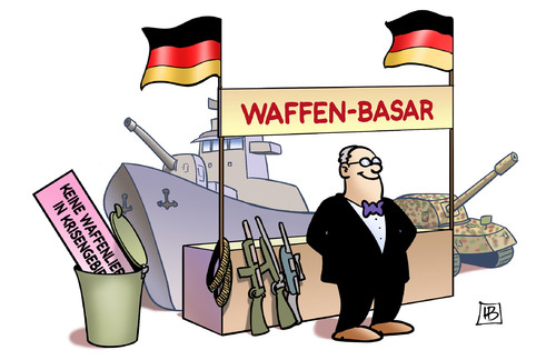 Waffen in Krisengebiete