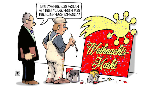 Weihnachtsmarkt-Planung
