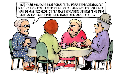 Cartoon: Zuschaltung (medium) by Harm Bengen tagged video,schalte,internet,präsident,selenskyj,klitschkos,schwager,nachbar,hamburg,kaffeeklatsch,laptop,susemil,invasion,russland,ukraine,krieg,angriff,harm,bengen,cartoon,karikatur,video,schalte,internet,präsident,selenskyj,klitschkos,schwager,nachbar,hamburg,kaffeeklatsch,laptop,susemil,invasion,russland,ukraine,krieg,angriff,harm,bengen,cartoon,karikatur