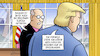 Cartoon: Bannon-Rücktritt (small) by Harm Bengen tagged bannon,rücktritt,breitbart,steve,fire,fury,trump,schlagen,harm,bengen,cartoon,karikatur