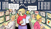 Cartoon: Bayer-Absturz (small) by Harm Bengen tagged bayer,absturz,aktie,krebs,glyphosat,roundup,monsanto,gerichtsurteil,usa,börse,harm,bengen,cartoon,karikatur