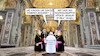 Cartoon: Benedikt-Tod (small) by Harm Bengen tagged papst,ratzinger,benedikt,abschied,tod,kardinaele,vatikan,rom,chor,missbrauchsopfer,highway,to,hell,harm,bengen,cartoon,karikatur