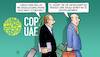 Cartoon: COP28-Abschluss (small) by Harm Bengen tagged abschlusserklärung,unterschriften,öl,cop28,klimawandel,klimakonferenz,koffer,abreise,harm,bengen,cartoon,karikatur