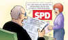 Cartoon: DK-Wahl (small) by Harm Bengen tagged dänemark,wahlsieg,sozialdemokraten,spd,migrationskurs,csu,asylkeule,harm,bengen,cartoon,karikatur