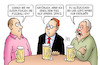 Cartoon: EM-Getränke (small) by Harm Bengen tagged frauen,fussball,em,europameisterschaft,getränke,bier,aperol,spritz,eierlikör,stammtisch,harm,bengen,cartoon,karikatur