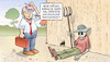 Cartoon: Ernte 2026 (small) by Harm Bengen tagged ernte,2026,bauern,dürre,hitze,landwirtschaft,kakteenzucht,klimawandel,skelett,harm,bengen,cartoon,karikatur