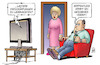 Cartoon: Geschenke-Verbot (small) by Harm Bengen tagged tv,corona,verschärfungen,weihnachten,geschenkeverbot,harm,bengen,cartoon,karikatur