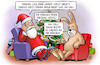 Cartoon: Groko und Weihnachten (small) by Harm Bengen tagged groko,weihnachten,merkel,schulz,spd,union,cdu,weihnachtsmann,osterhase,geschenke,harm,bengen,cartoon,karikatur