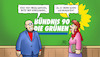 Cartoon: Grüne Weihnachtsgeschenke (small) by Harm Bengen tagged grüne,weihnachtsgeschenke,dieselskandal,abgasskandal,eierskandal,umwelt,wahlkampf,bundestagswahl,harm,bengen,cartoon,karikatur