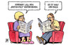 Cartoon: Idiotentest-Reform (small) by Harm Bengen tagged dobrindt,idiotentest,reform,mpu,kfz,auto,alkohol,verkehrsminister,csu,zeitung,harm,bengen,cartoon,karikatur