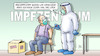 Cartoon: Impfloch (small) by Harm Bengen tagged impfstoff,loch,arzt,impfen,impfzentrum,corona,harm,bengen,cartoon,karikatur